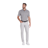 Puma Isle Pique Black/White Glow Polo - One Golf