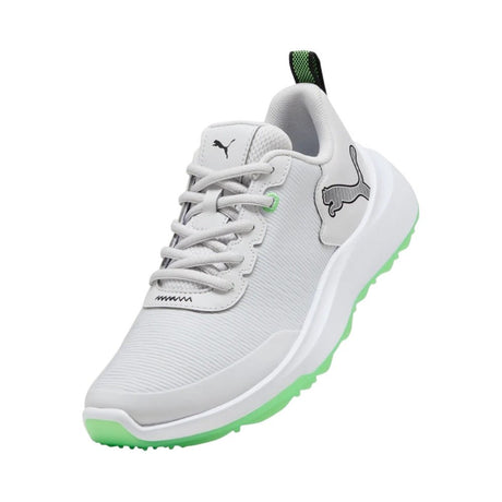 Puma Junior Gruve White Green Shoes - One Golf