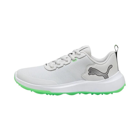 Puma Junior Gruve White Green Shoes - One Golf