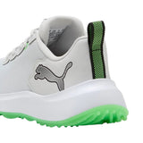 Puma Junior Gruve White Green Shoes - One Golf
