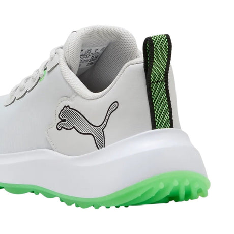 Puma Junior Gruve White Green Shoes - One Golf