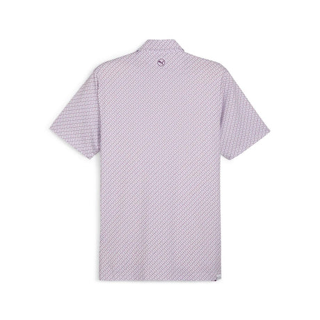 Puma MATTR Anchors White Glow/Crushed Berry Polo - One Golf