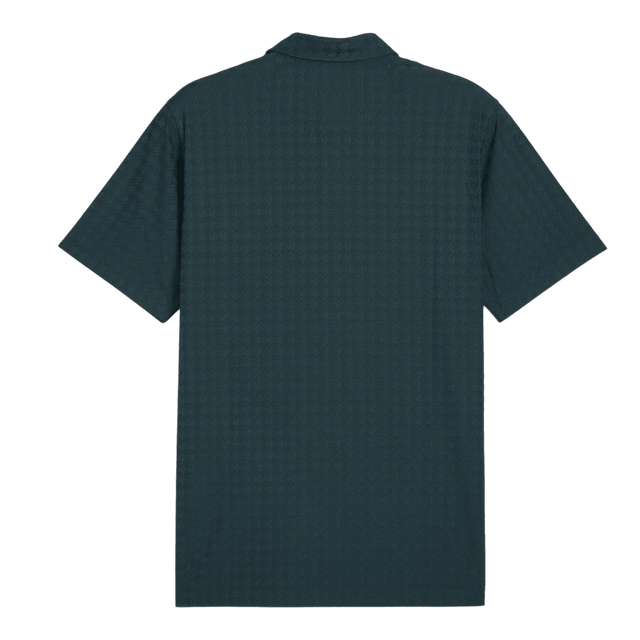 Puma MATTR Houndstooth Green Terrain Polo - One Golf