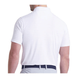 Puma MATTR Houndstooth White Glow Polo - One Golf
