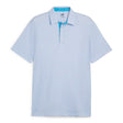 Puma MATTR Palm Deco Aqua Blue/Rose Polo - One Golf