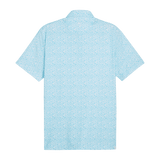 Puma MATTR Piranha Aqua Blue Polo - One Golf