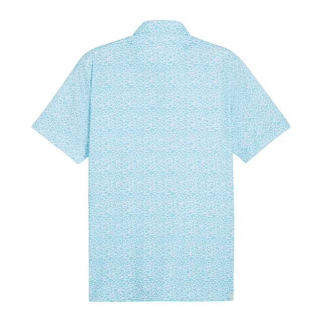 Puma MATTR Piranha Aqua Blue Polo - One Golf
