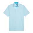 Puma MATTR Piranha Aqua Blue Polo - One Golf
