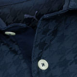 Puma MATTR Houndstooth Deep Navy Polo