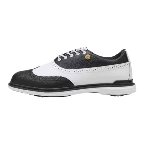 Puma Royale Wingtip Black/White Men's Golf Shoe - One Golf
