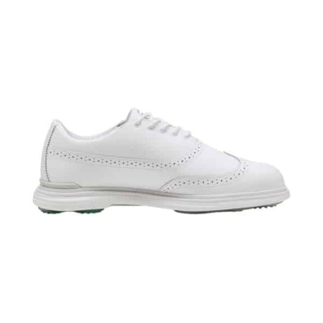 Puma Royale Wingtip White Men's Golf Shoe - One Golf