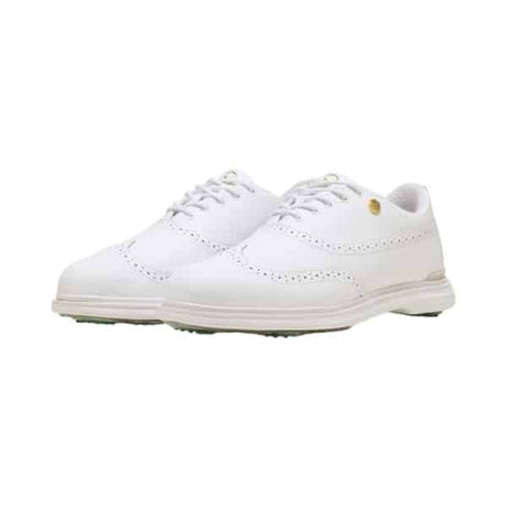 Puma Royale Wingtip White Men's Golf Shoe - One Golf