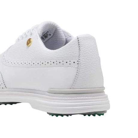 Puma Royale Wingtip White Men's Golf Shoe - One Golf