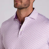 Puma MATTR Anchors White Glow/Crushed Berry Polo