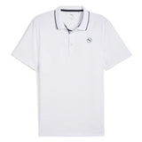 Puma MATTR Elevated Solid White Glow Polo