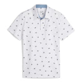 Puma MATTR Skulls White Polo