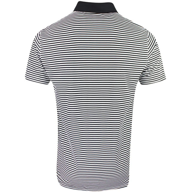 Puma Pure Stripe Black/White Polo