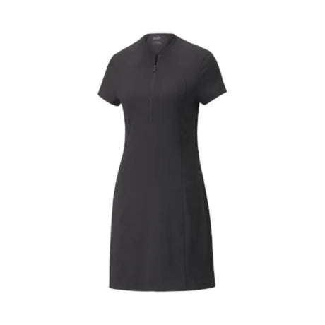 Puma Woman Cloudspun Madison Black Dress - One Golf