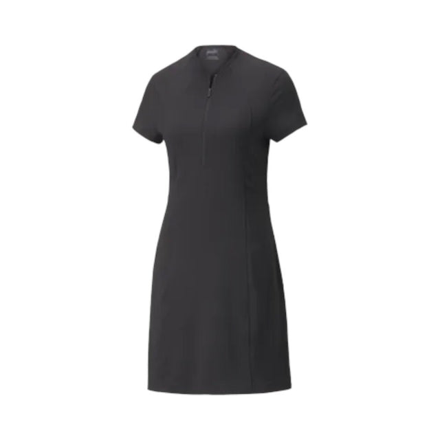 Puma Woman Cloudspun Madison Black Dress - One Golf