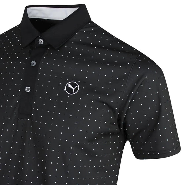 Puma Pure Geo Black Polo