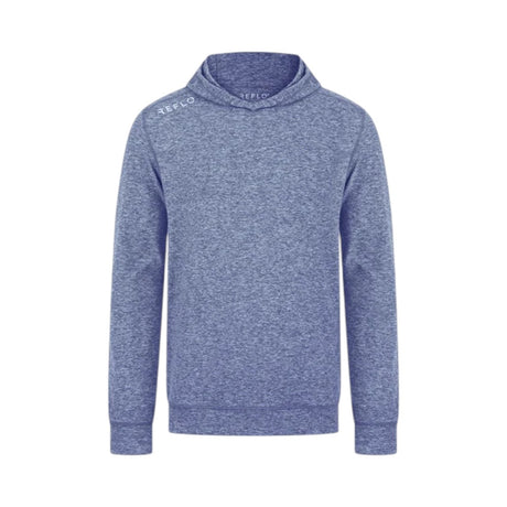 Reflo Clyde Dazzling Blue Melange Hoodie - One Golf