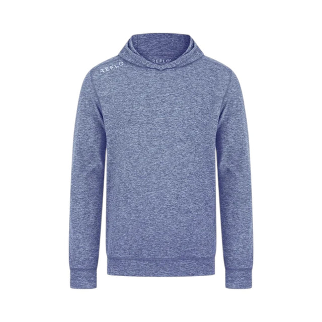 Reflo Clyde Dazzling Blue Melange Hoodie - One Golf