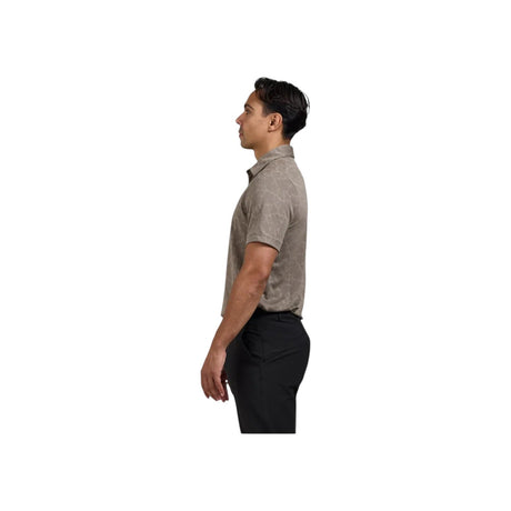 Reflo Desert Brown Golf Shirt - One Golf