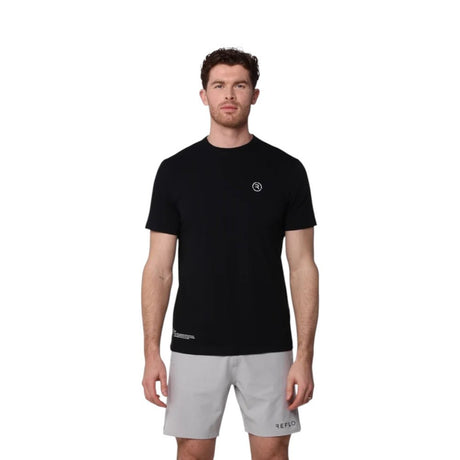 Reflo Leithen Black T Shirt - One Golf