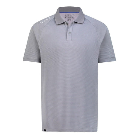 Reflo Mira Short Sleeve Tech Grey Polo - One Golf