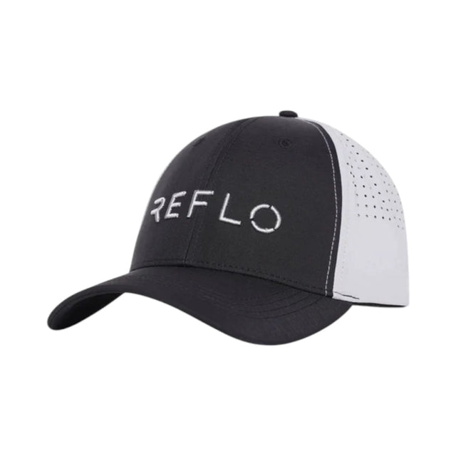 Reflo Sebu Black White Cap - One Golf