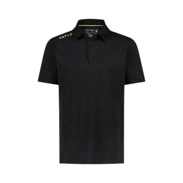 Reflo Yamuna Black Polo - One Golf