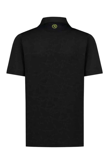 Reflo Yamuna Short Sleeve Black Polo - One Golf