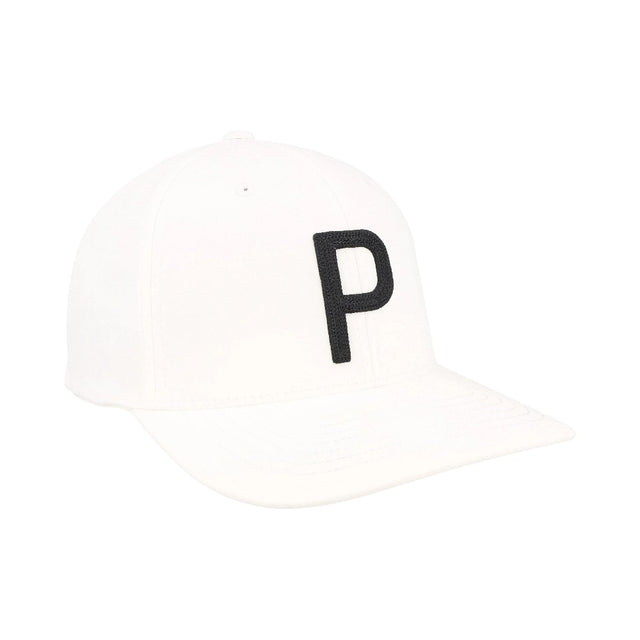 Puma Heritage P Tech White Glow Black Cap