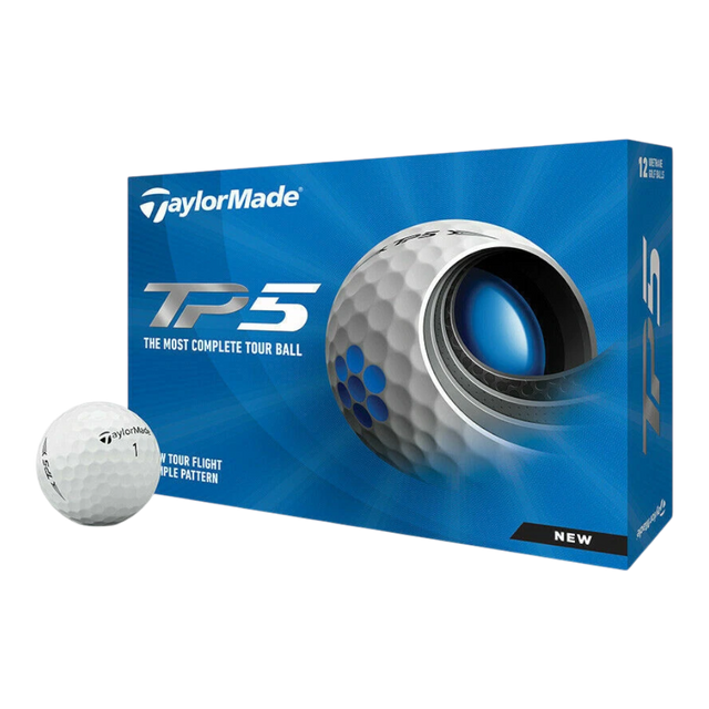 TaylorMade TP5 2021 White Golf Balls