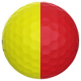 Srixon 2024 Q-Star Tour Divide Yellow/Red Golf Balls - One Golf
