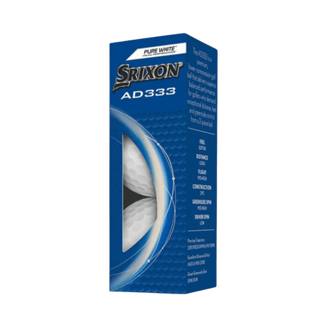 Srixon AD333 2026 White Golf Balls - One Golf
