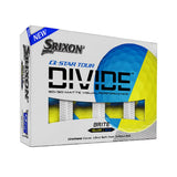 Srixon Q-Star Tour Divide Yellow/Blue Golf Balls