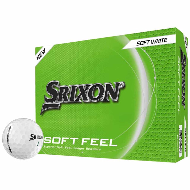 Srixon Soft Feel 14  White Golf Balls