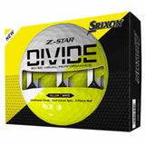 Srixon Z-Star 9 Divide Yellow/White Golf Balls