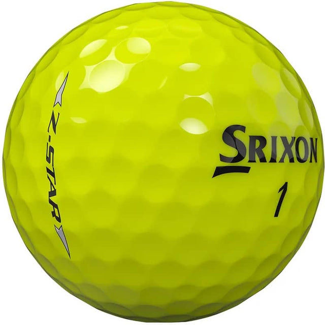 Srixon Z-Star 9 Yellow Golf Balls