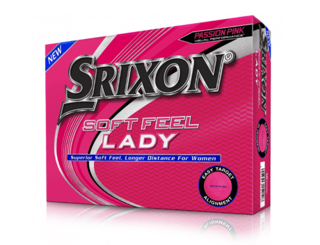 Srixon Lady Soft Feel Pink Ball - One Golf