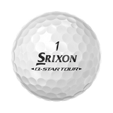 Srixon Q - Star Tour Divide White/Lime Green Golf Balls - One Golf
