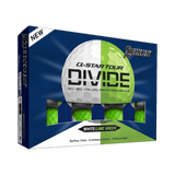Srixon Q - Star Tour Divide White/Lime Green Golf Balls - One Golf