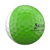 Srixon Q - Star Tour Divide White/Lime Green Golf Balls - One Golf