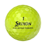Srixon Q - Star Tour Divide Yellow/Red Golf Balls - One Golf