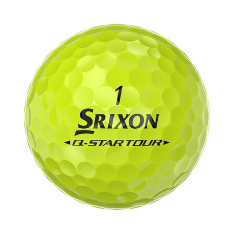 Srixon Q - Star Tour Divide Yellow/Red Golf Balls - One Golf