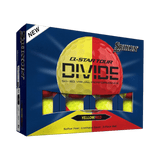 Srixon Q - Star Tour Divide Yellow/Red Golf Balls - One Golf
