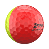 Srixon Q - Star Tour Divide Yellow/Red Golf Balls - One Golf