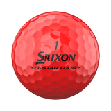 Srixon Q - Star Tour Divide Yellow/Red Golf Balls - One Golf
