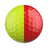 Srixon Q - Star Tour Divide Yellow/Red Golf Balls - One Golf